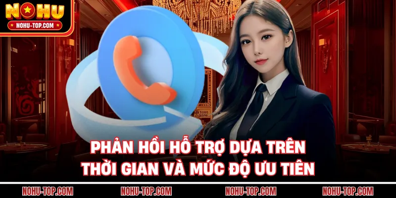 Phản Hồi Hỗ Trợ Dựa Trên Thời Gian Và Mức Độ Ưu Tiên